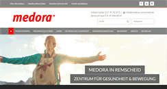 Desktop Screenshot of medora-remscheid.de
